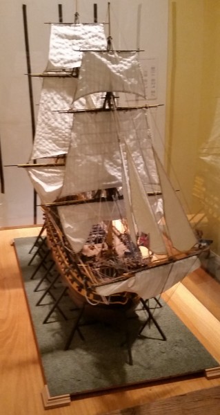A model ship