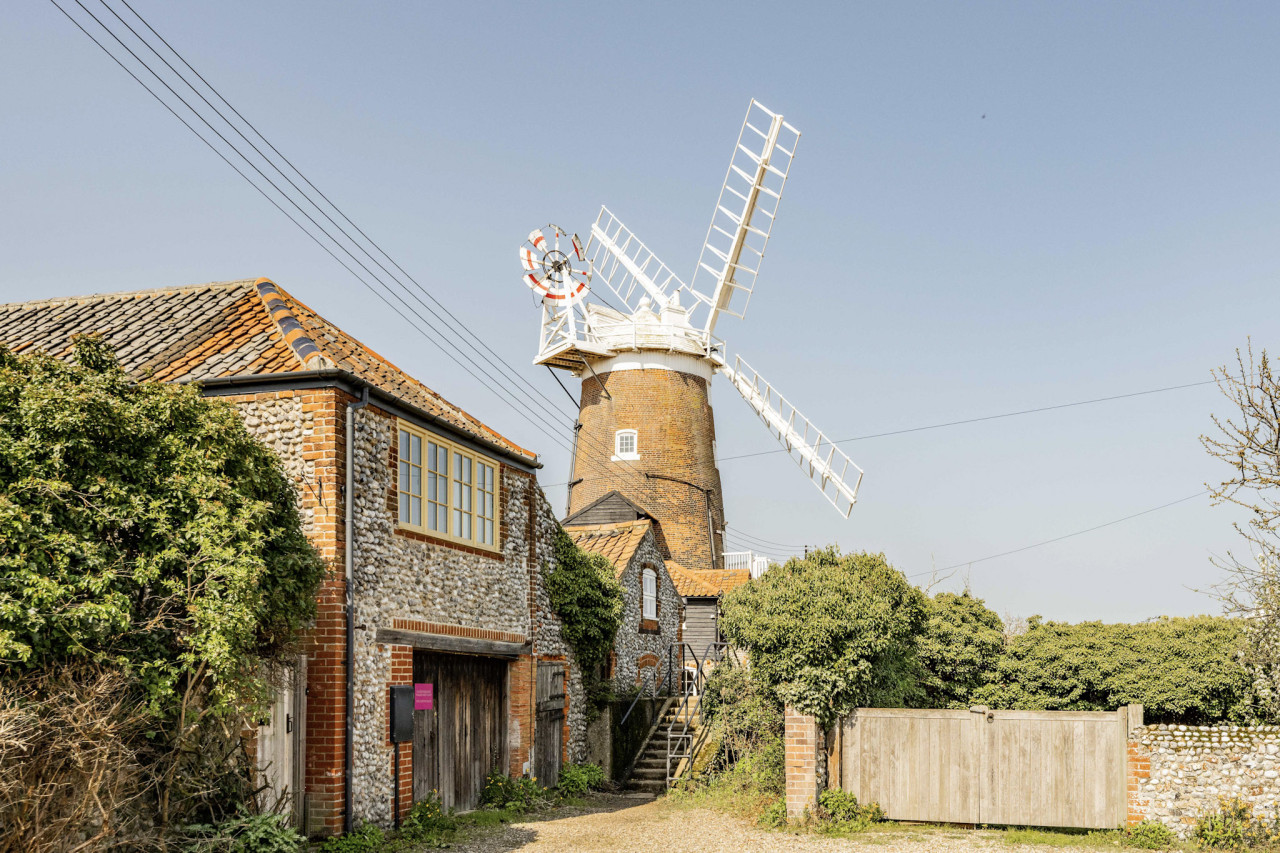 picturesque windmill